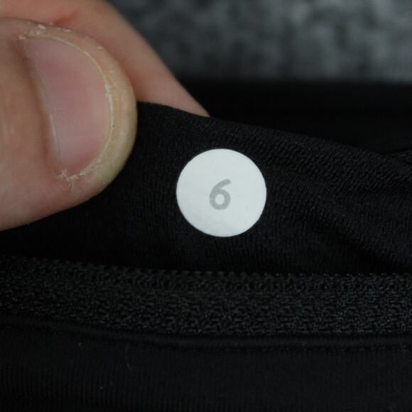 Lululemon Skirt Womens 6 Hotty Hot II Mini Midnight Bloom Black Fuschia Skort - Picture 6 of 10